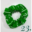 Scrunchie-fodros hajgumi- afrikai mintákkal Scrunchie-fodros hajgumi- afrikai mintákkal