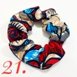 Scrunchie-fodros hajgumi- afrikai mintákkal Scrunchie-fodros hajgumi- afrikai mintákkal