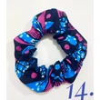 Scrunchie-fodros hajgumi- afrikai mintákkal Scrunchie-fodros hajgumi- afrikai mintákkal