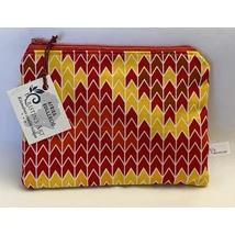 Vibrálóan színes kötött afrikai mintás kis méretű neszeszer 2.