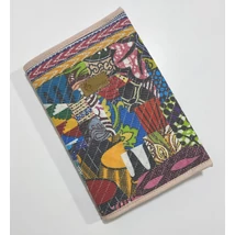 Afrikai színkavalkád-rózsaszín mintás maradékmentes határidő napló borító A5 méretre Afrikai színkavalkád-rózsaszín mintás maradékmentes határidő napló borító A5 méretre