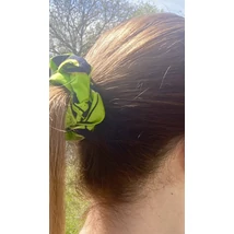 Scrunchie-fodros hajgumi- afrikai mintákkal Scrunchie-fodros hajgumi- afrikai mintákkal