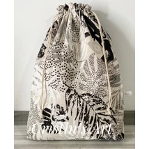 Levél mintás kenyeres zsák kenyér és pékárú frissen tartására, nagy méret