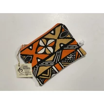 Kis méretű bogolán mintás neszeszer afrikai vászonból