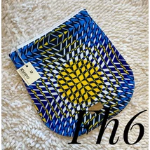 Cserélhető fedél fehér hátitáskához afrikai vasarely mintás anyagból