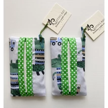 Vidám krokodilok textil papír zsebkendő tartó Vidám krokodilok textil papír zsebkendő tartó