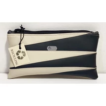 Fekete bézs maradékmentes textilbőr neszeszer  Fekete bézs maradékmentes textilbőr neszeszer