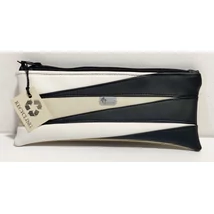 Fekete/fehér/bézs maradékmentes textilbőr neszeszer Fekete/fehér/bézs maradékmentes textilbőr neszeszer