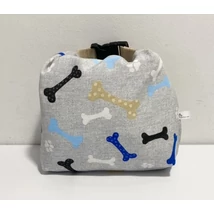 Kutyacsont mintás roll up uzsonnás táska-Zero Waste a mindennapokban