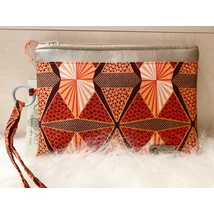 Bronzos csillogás-egyedi koktéltáska csillogós afrikai anyagból