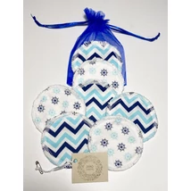 Tengeri vegyes mintás mosható arctisztító korong csomag