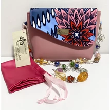 Afrika virága-egyedi kistáska különleges pánttal Afrika virága-egyedi kistáska különleges pánttal