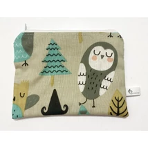 Bagoly mintás mini neszi-bármitartó