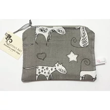 Rajzos cicák- mini neszi-bármitartó vízlepergető béléssel