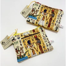 Egyiptomi mintás vízlepergető kis méretű neszeszer