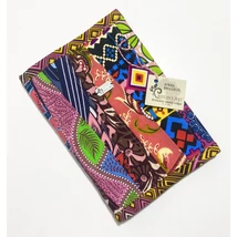 Afrikai színkavalkád- rózsaszín mintás maradékmentes határidő napló borító A5 méretre Afrikai színkavalkád- rózsaszín mintás maradékmentes határidő napló borító A5 méretre