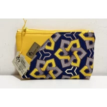 Kék-sárga afrikai mintás közepes méretű neszeszer Kék-sárga afrikai mintás közepes méretű neszeszer