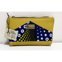 Sugárzó Afrika-közepes méretű neszeszer olívazöld textilbőrrel Sugárzó Afrika-közepes méretű neszeszer olívazöld textilbőrrel