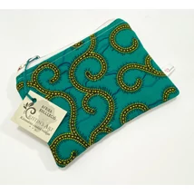 Üdítő Afrika-zöld kacska mintás kis méretű neszeszer Üdítő Afrika-zöld kacska mintás kis méretű neszeszer