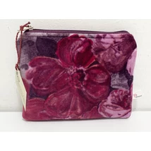 Kis méretű bársonyos neszeszer pink rózsákkal 2