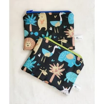 Mini neszi, bármitartó, Safari mintás