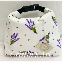 Levendula csokros roll up uzsonnás táska