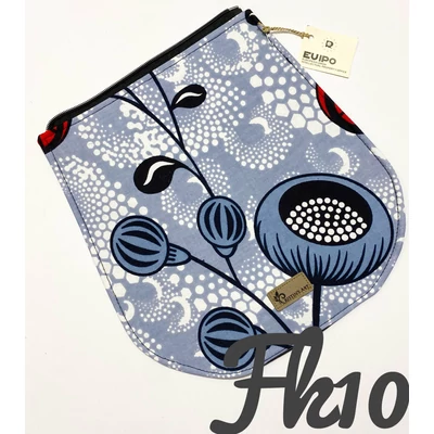 Szürke mákvirág-afrikai mintás fedél fekete cserélhető fedelű hátitáskához Szürke mákvirág-afrikai mintás fedél fekete cserélhető fedelű hátitáskához