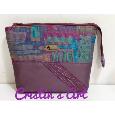 Lila csoda-nagy méretű neszeszer, piperetáska