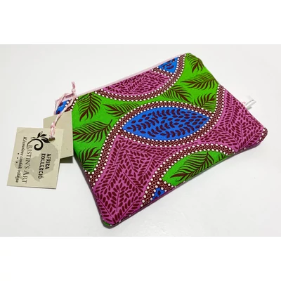 Afrikai tavasz-kis méretű neszeszer afrikai mintás anyagból